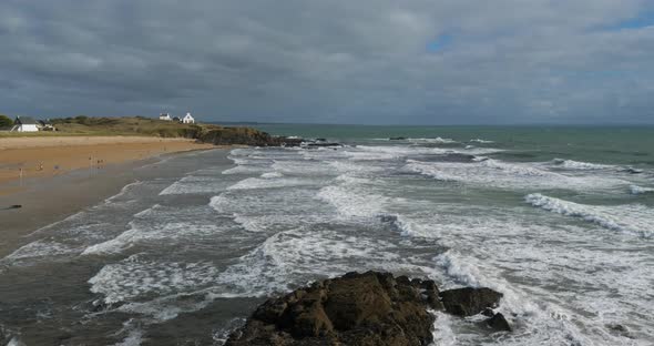 Le Pouldu, Finistere department, Brittany, France