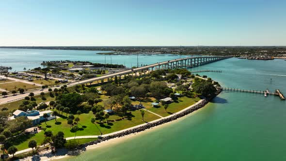 Aerial Video St Lucie County Aquarium And Regional History Center