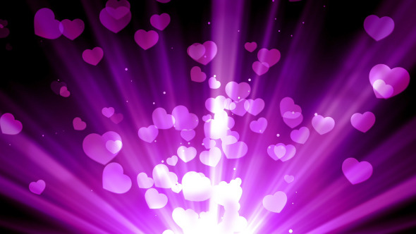 Purple Love Rays