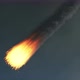 Meteorite Burning Up In The Earth's Atmosphere - VideoHive Item for Sale