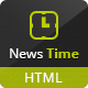 News Time Magazine / Blog HTML Template - ThemeForest Item for Sale