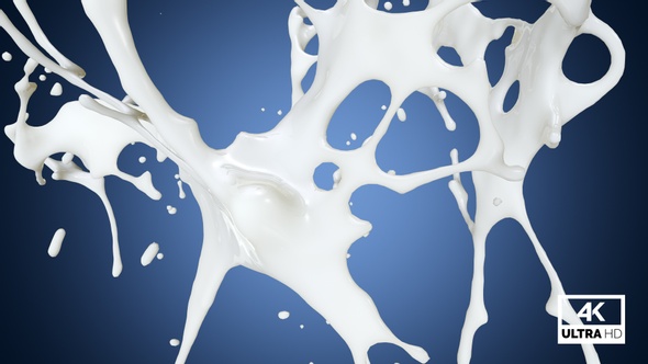 Creamy Milk Explosion Splash alt