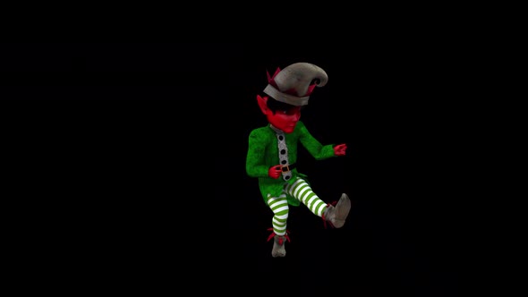 Red Elf Dance 9 – Christmas Concept alt