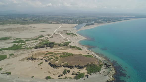 Sea Landscape with Beach