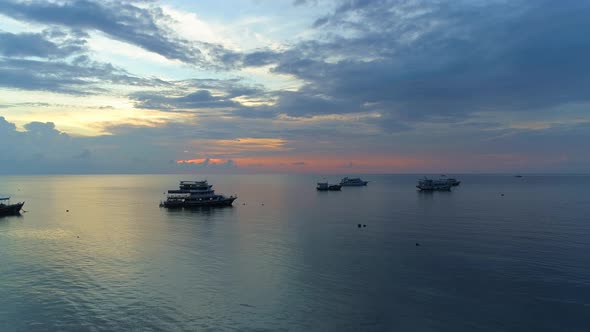 Amazing Sunset in Thailand