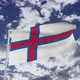 Faroe Islands Flag With Sky - VideoHive Item for Sale