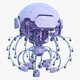 Mechanical Jellyfish Robot M1 - 3DOcean Item for Sale
