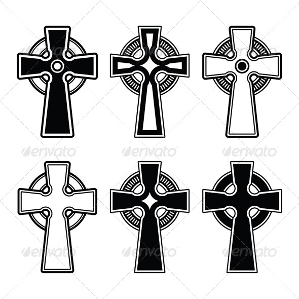Irish and Scottish Celtic Cross Signs