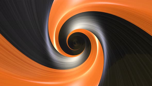 Black and Orange Loopable Tunnel