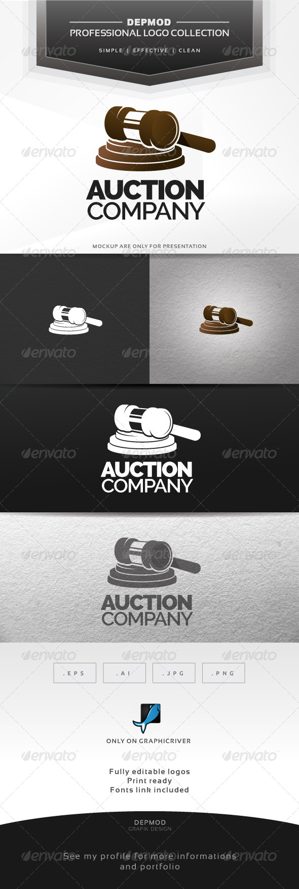 Auction Company Logo