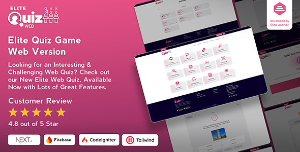 Elite Quiz - Trivia Quiz | Quiz Game - Web Version