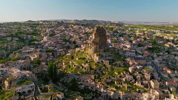 The best landscapes of Cappadocia aerial view 4 K