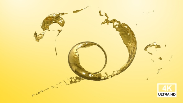 Twisted Liquid Gold Splash V2 alt