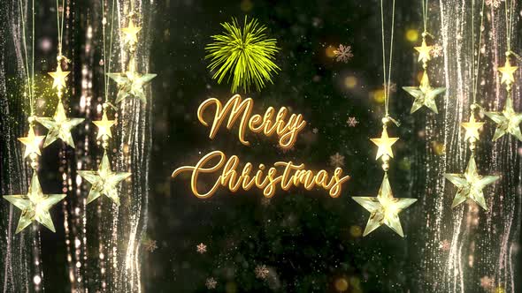 Merry Christmas Greeting Card V3