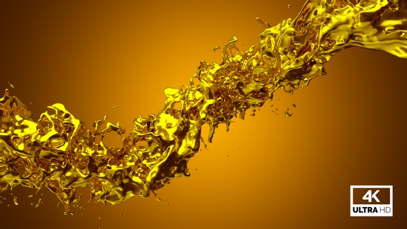 Twisted Liquid Gold Splash V2 alt