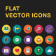 Flat Vector Icons - GraphicRiver Item for Sale