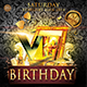 VIP Birthday Flyer Template - GraphicRiver Item for Sale