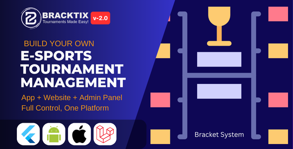 Ultimate e-Sports Tournament Management App - Flutter Complete Solution