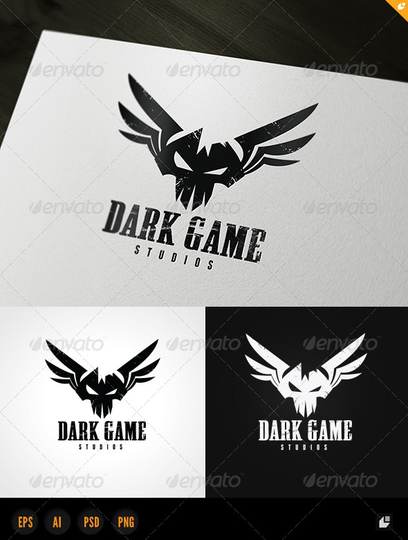 Dark Game Logo