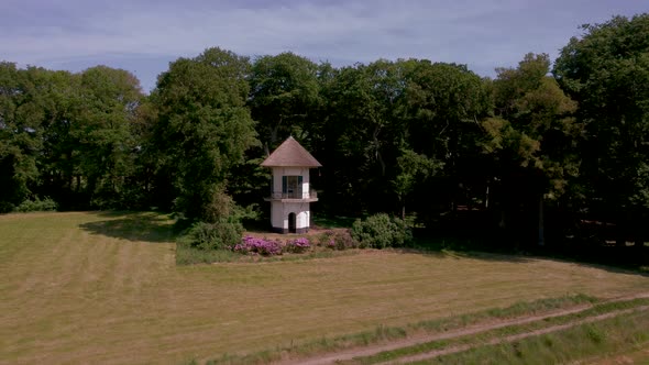 Tea house 'Staringkoepel' near Lochem in the Netherlands. Area is called the Achterhoek.