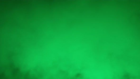 Halloween Spooky Green Smoke Fog