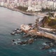 Sunset, Castle Wulff, Pacific ocean coast, Avenue, Street (Vina del Mar, Chile) - VideoHive Item for Sale