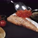 Salmon Fillet in Sauce Garnished with Red Caviar - VideoHive Item for Sale