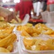 Peeled Jackfruit in Plastic Boxes at Night Market. Exotic Asian Tropical Fruits. . Kuala Lumpur - VideoHive Item for Sale