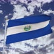 El Salvador Flag With Sky 4k - VideoHive Item for Sale