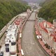Aerial View of Rosa Khutor Ski Resort on a Cloudy Day - VideoHive Item for Sale