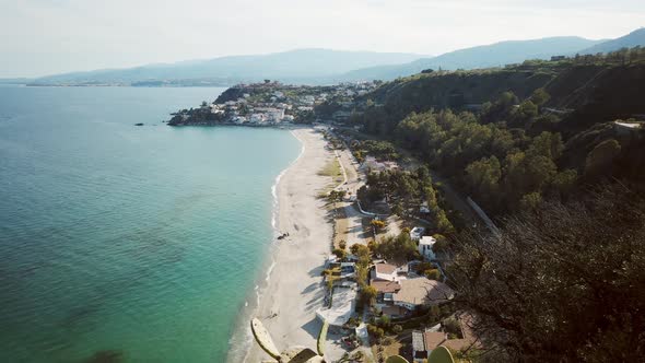 Soverato Coast Aerial View