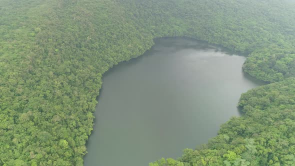 Lake in the Mountains, Bulusan. Philippines, Luzon