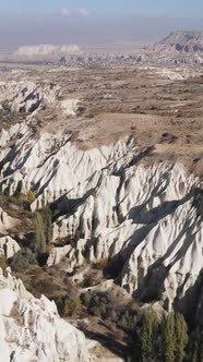 Cappadocia Landscape Aerial View