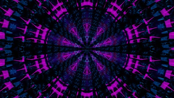 Abstract psychedelic looping animation. Vj  animation background