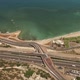 Aerial Road By The Sea - VideoHive Item for Sale