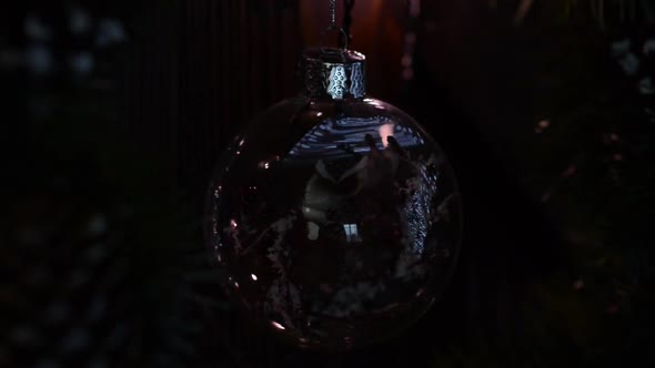 Christmas Ball with Lights