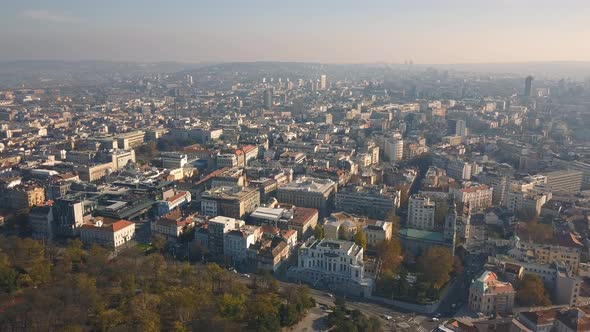 Cityscape of Belgrade