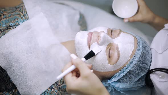 Close Up of Cosmetology Procedure