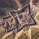 Aerial drone view of the Fort of Graça, Garrison Border Town of Elvas and its Fortifications. - VideoHive Item for Sale