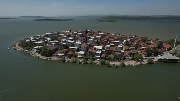 Aerial View Of The Golyazi