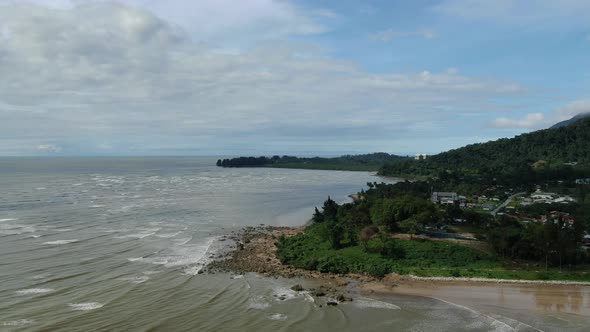 The Beaches at the most southern part of Borneo Island