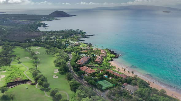 Luxury Oceanfront Hotel Resort at Wailea Maui Hawaii USA