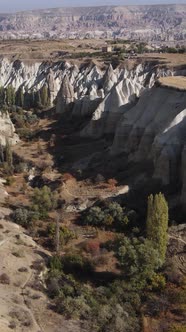 Cappadocia Landscape Aerial View