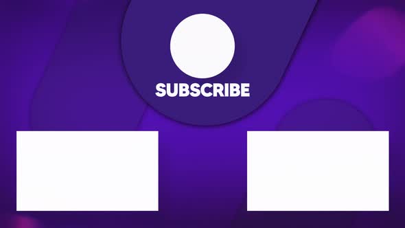 YouTube End Screen Template V1