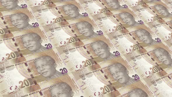 South Africa Money / 20 South African Rand 4K