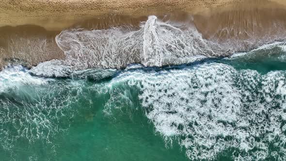 Central Beach Aerial View Turkey Alanya 4 K