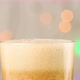 A carbonated sweet drink is poured into a glass. Bubbles close up. - VideoHive Item for Sale