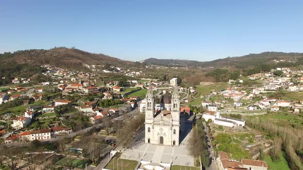 Basilic of São Torcato. Guimarães, Portugal