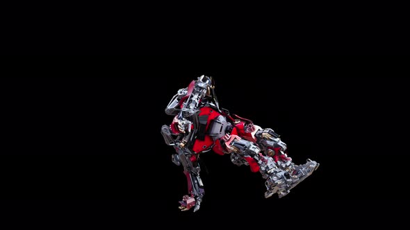 45 Robot Dancing 4K