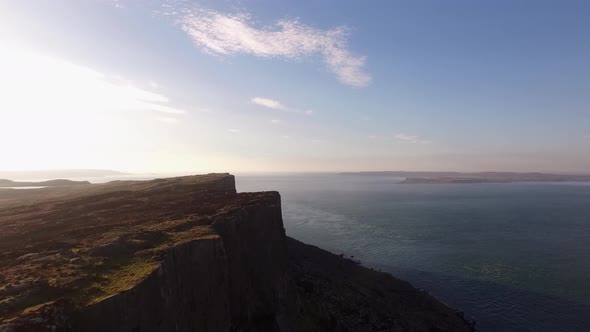 Dragonstone Cliffs. Fair Head rises 600 ft above sea level and was a set for Game of Thrones